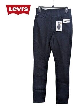 NEW Levi's Denizen Pull On Super Skinny Stretch Sculpt Jeans - Size 8 Womens 29